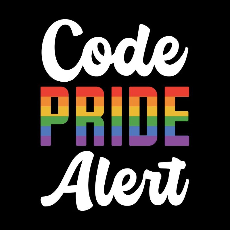 Code Pride Alert Bisexual Lesbian Love Asexual Tra