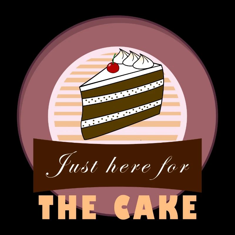 juste ici pour le gâteau