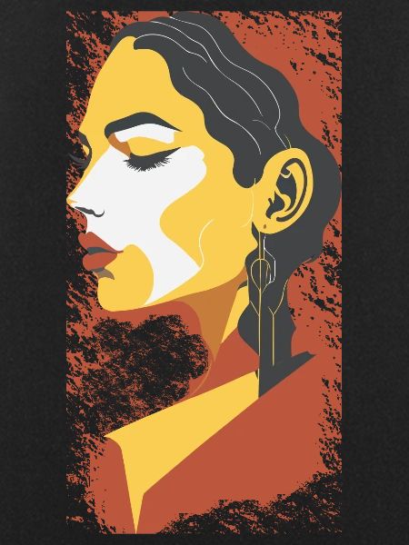 Geometric Summer Portrait