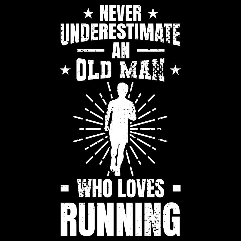 Never underestimate an old runner