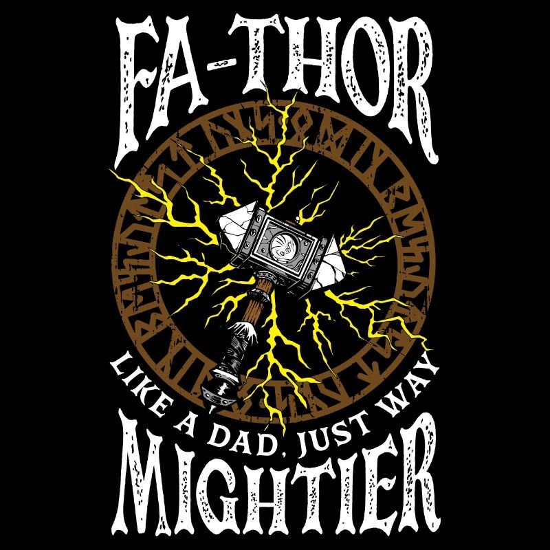 FA-THOR comme un père juste un Viking beaucoup plus puissant