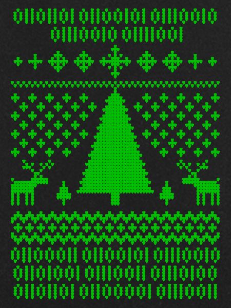 Ugly Christmas Binary Christmas