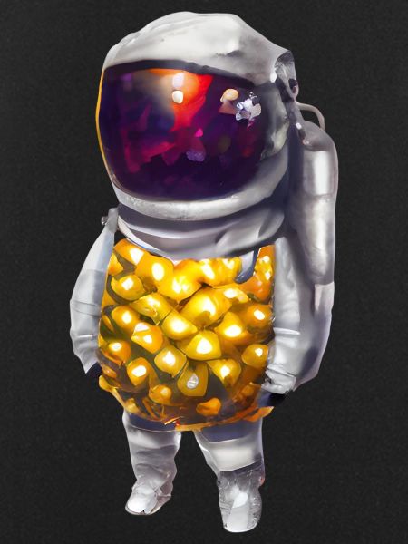 Pineapple Astronaut