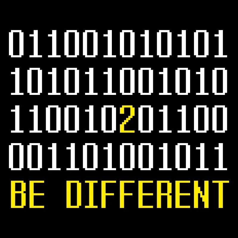 Be different