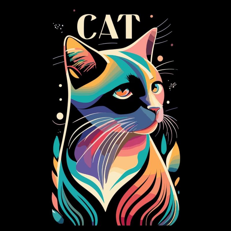 Chat Minimaliste Elégant