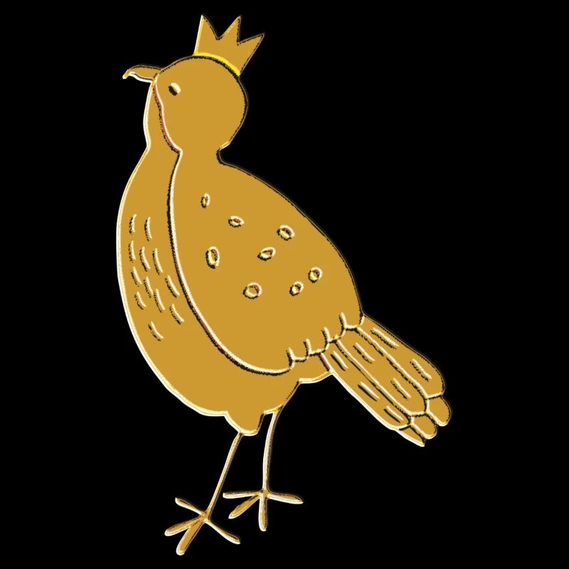 Oiseau Ocre Or