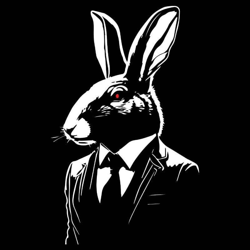 Rabbit in Suit