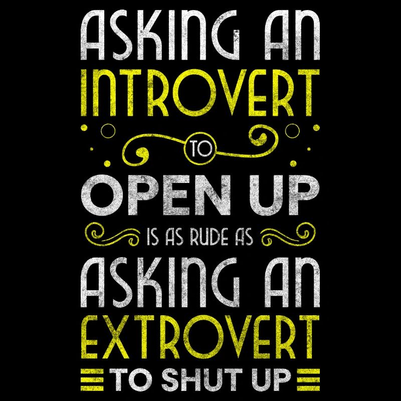Introvert Human Alone Single