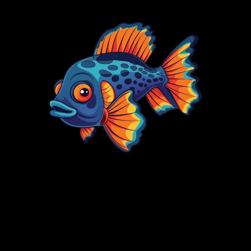 Mandarin fish fish aquarium fish colorful animals