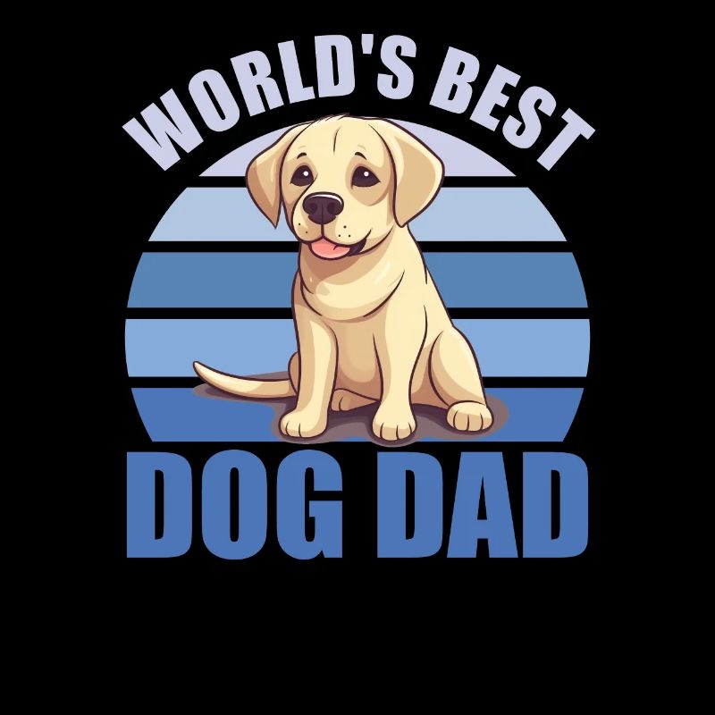 Weltbester Hunde Papa süßer Labrador