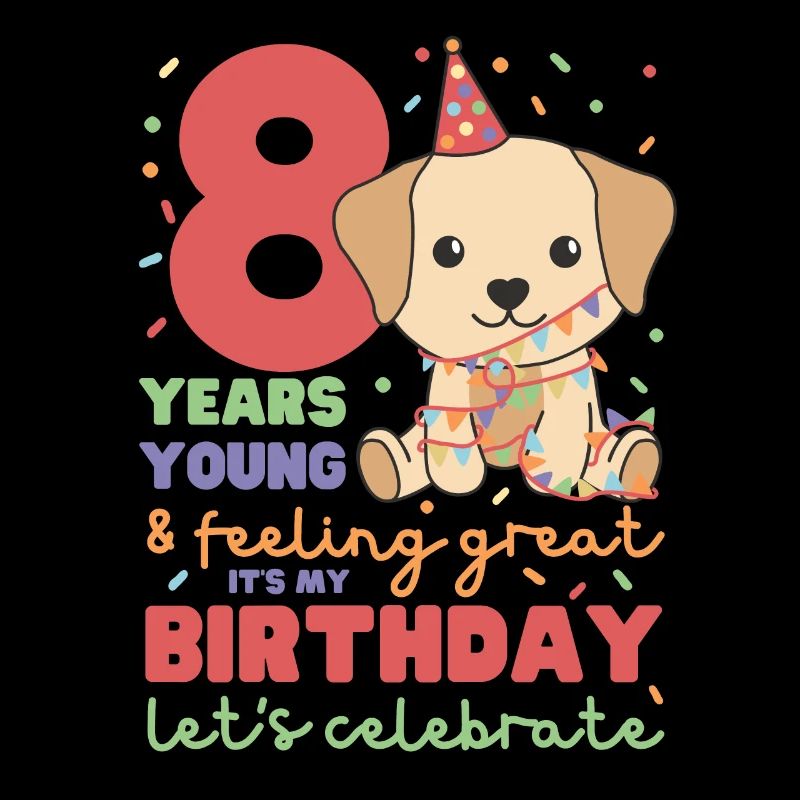 Labrador for 8th birthday children eight years old