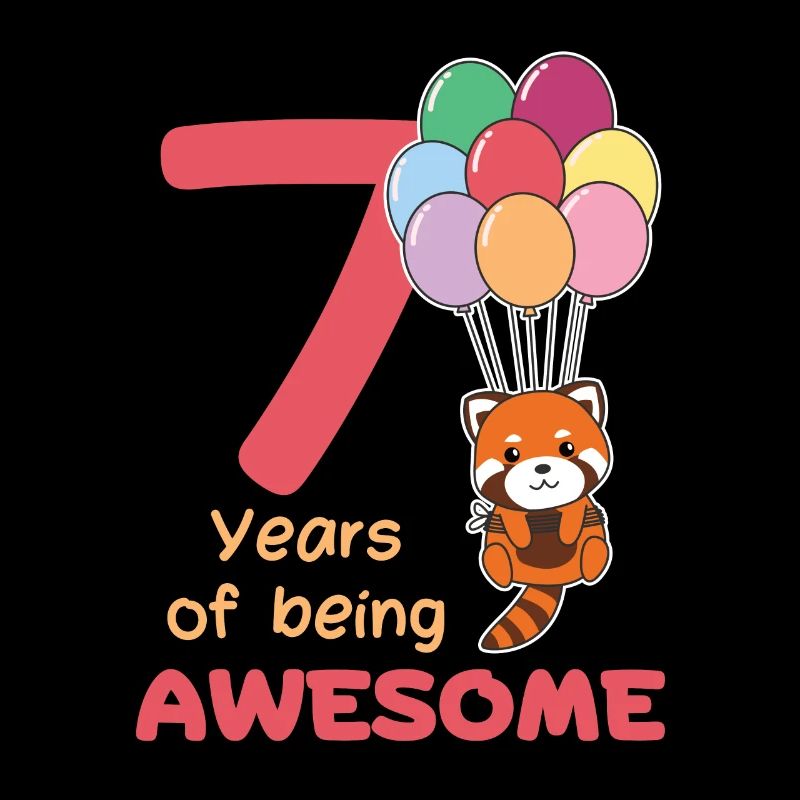 Panda roux pour les enfants de 7 ans