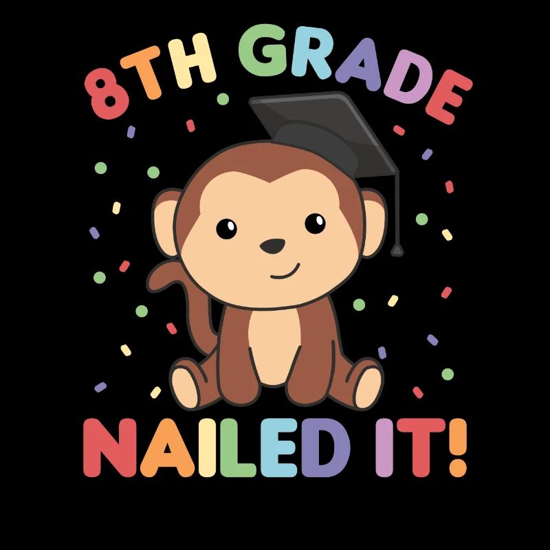 Les enfants de 8e année l’ont cloué Monkey Graduation