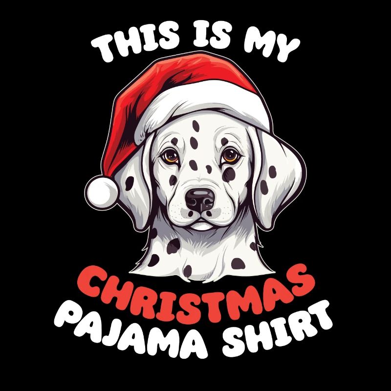 Pyjama de Noël Dalmatien Chiens