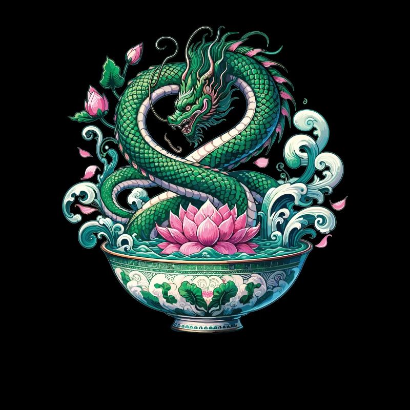 Thé Dragon Chinois et Fleur de Lotus