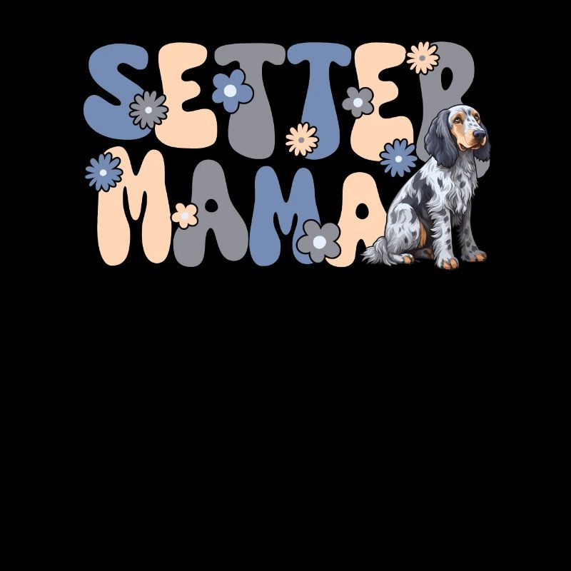 Setter bleu anglais Groovy Setter Mama