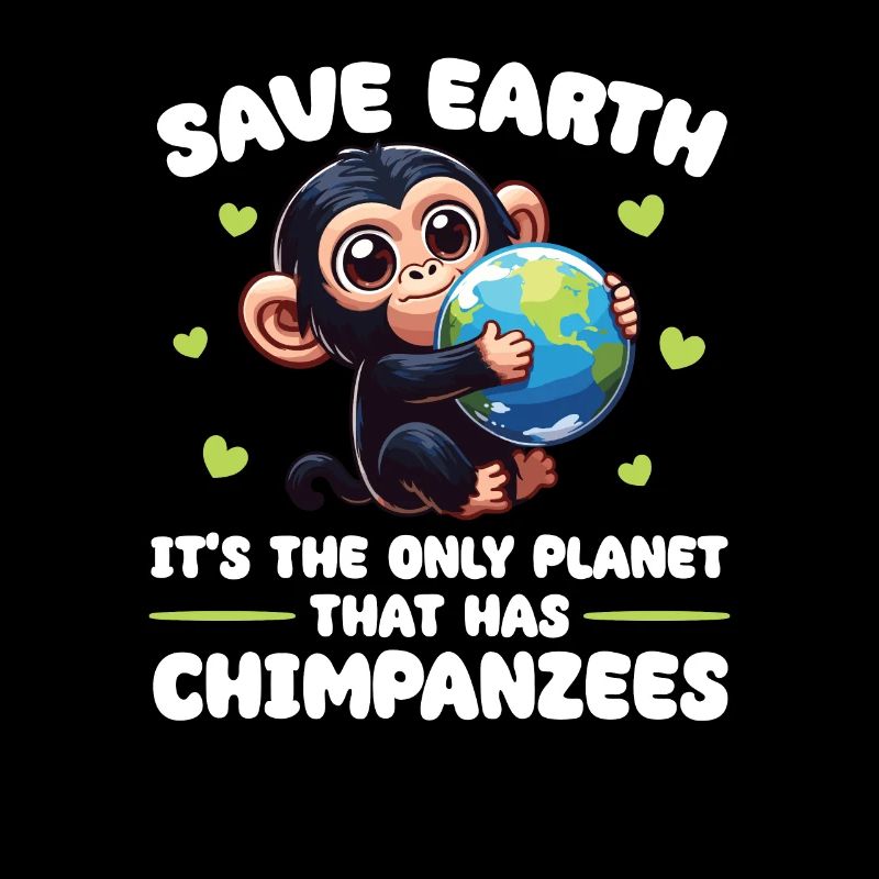 C’est la seule planète avec des chimpanzés Jour de la Terre