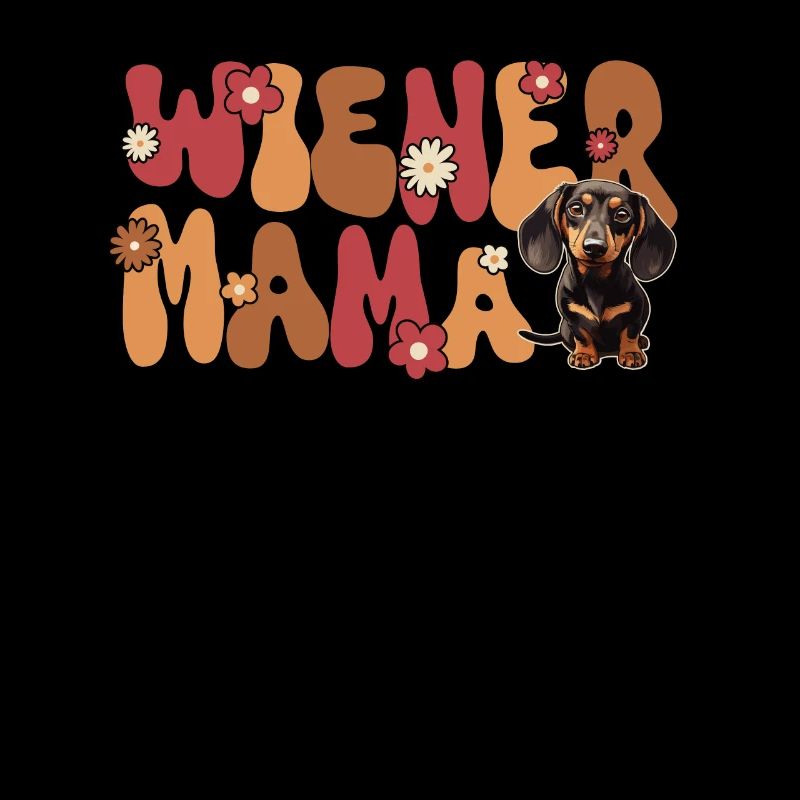 Dackel Groovy Wiener Mama