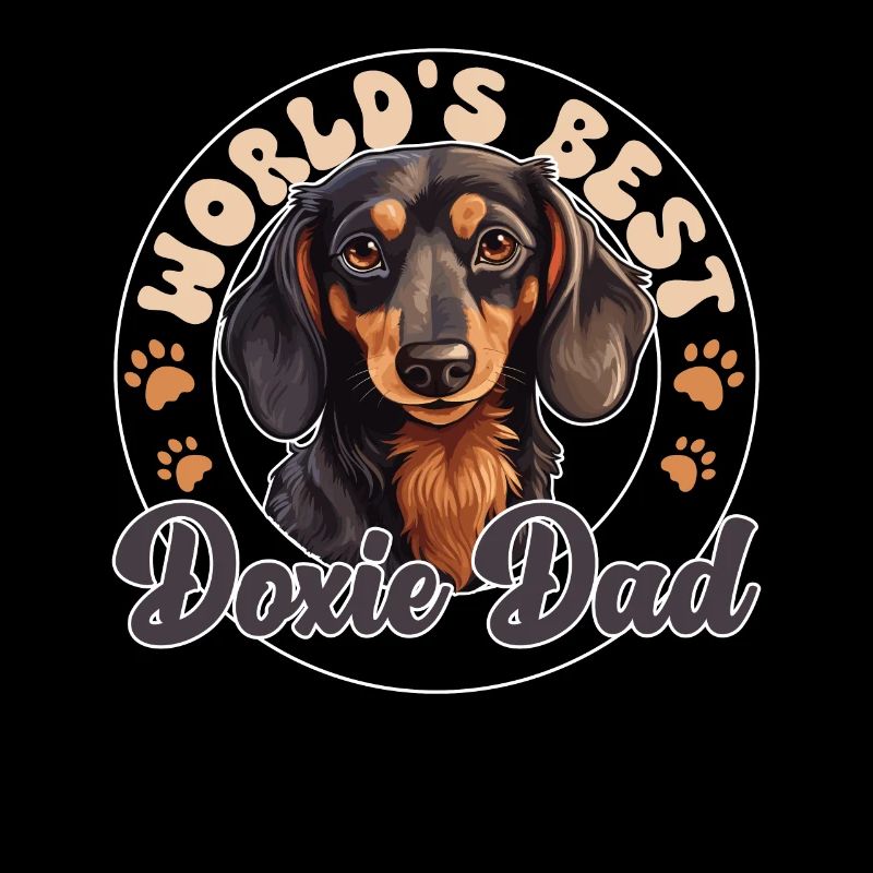 Teckel Chien Doxie Dad