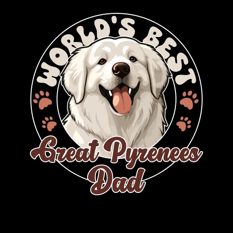 Pyrenäenberghund Dog Great Pyrenees Dad