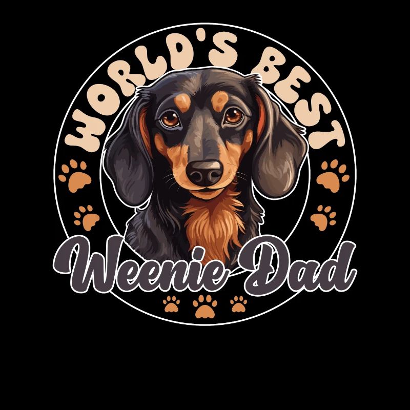 Dachshund Dog Weenie Dad