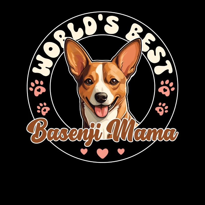 Basenji Groovy Basenji Mama