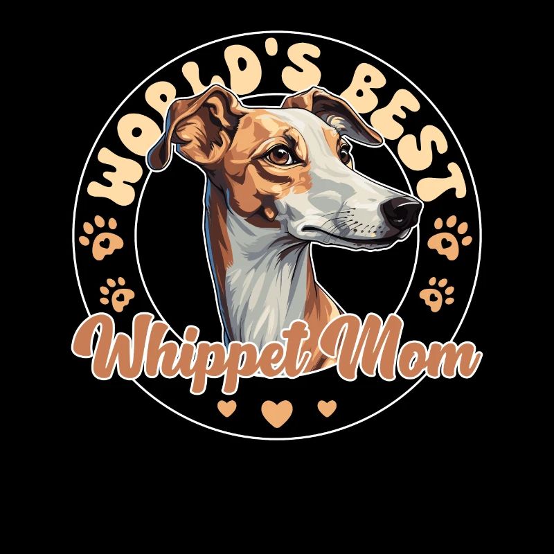 Whippet Groovy Whippet Mom