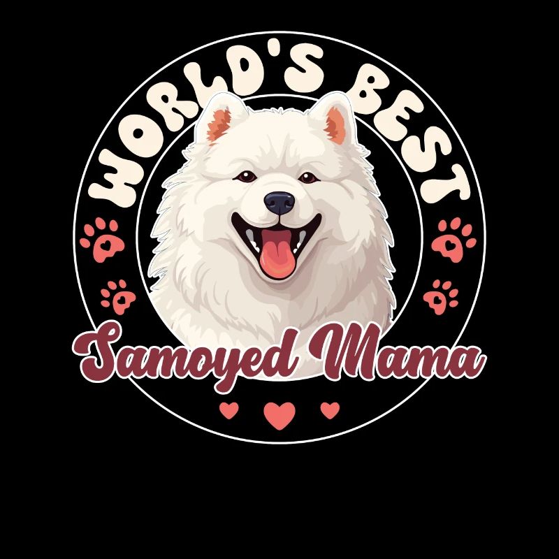 Samoyed Groovy Samoyed Mom