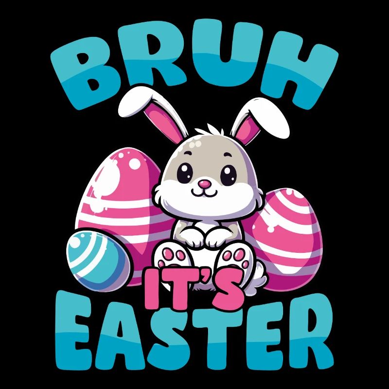 Joyeux bouillon de Pâques Funny Bunny
