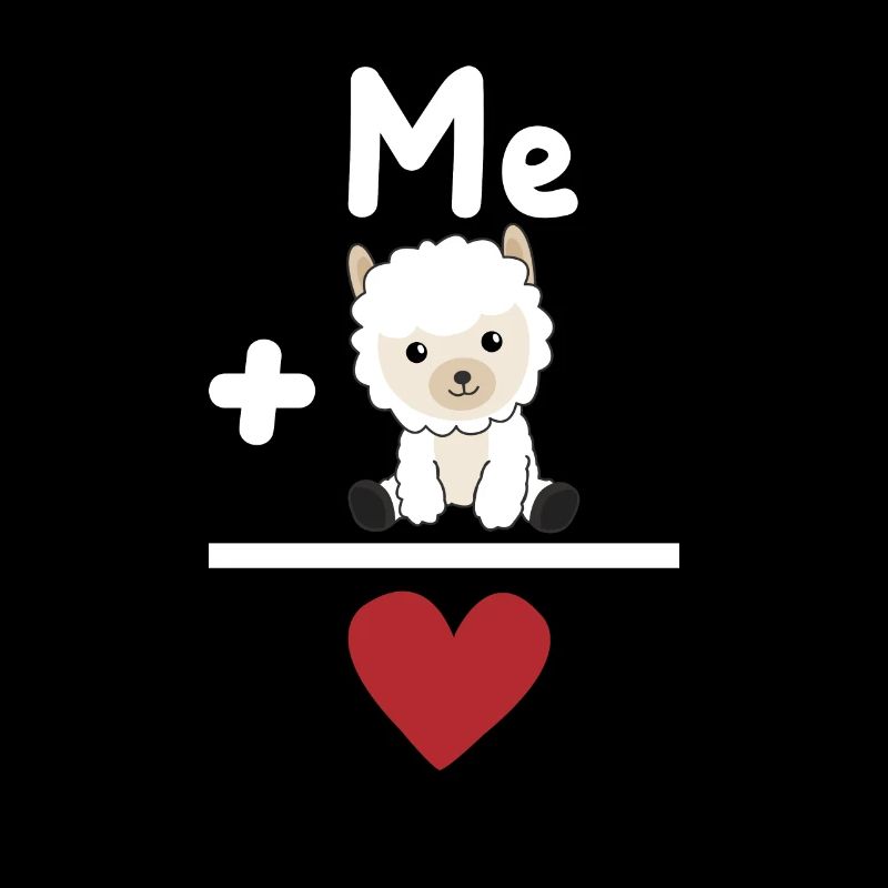 Funny alpaca rake formula for animal lovers