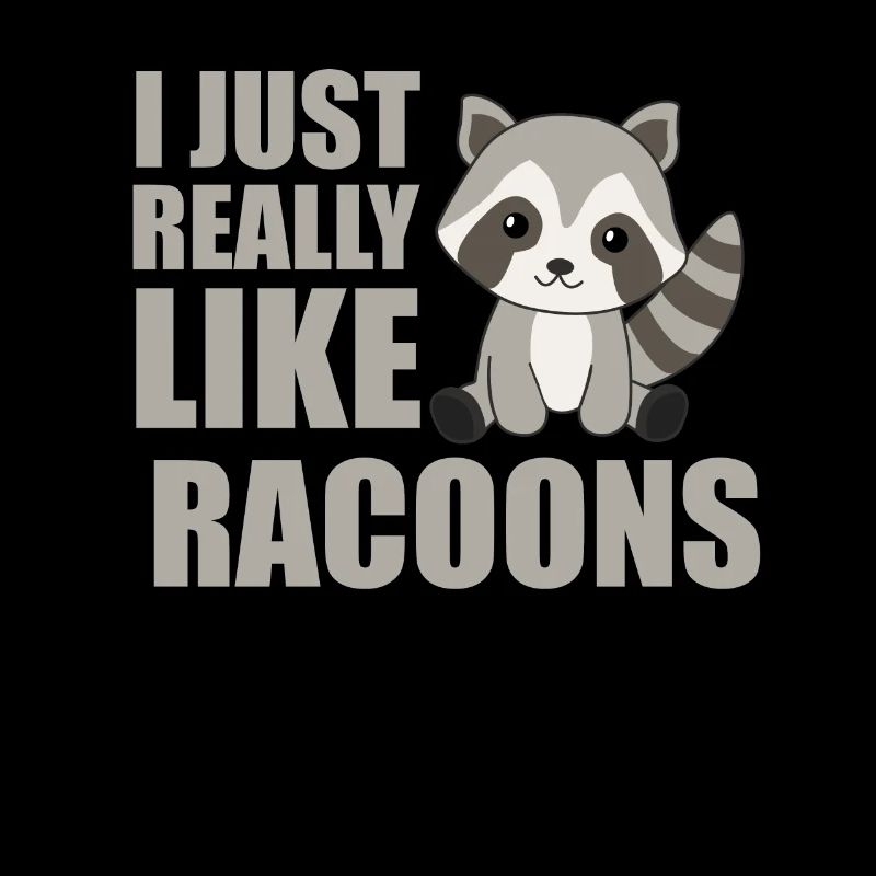 I just really like racoons mignon raton laveur