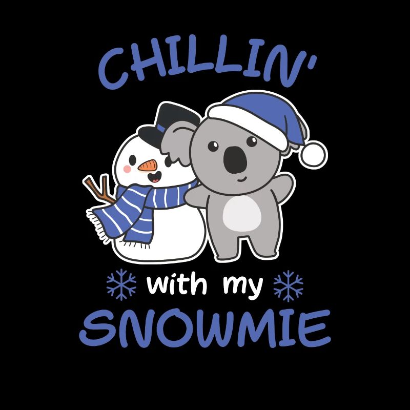 Koala Chillin with my snowmie schneemann