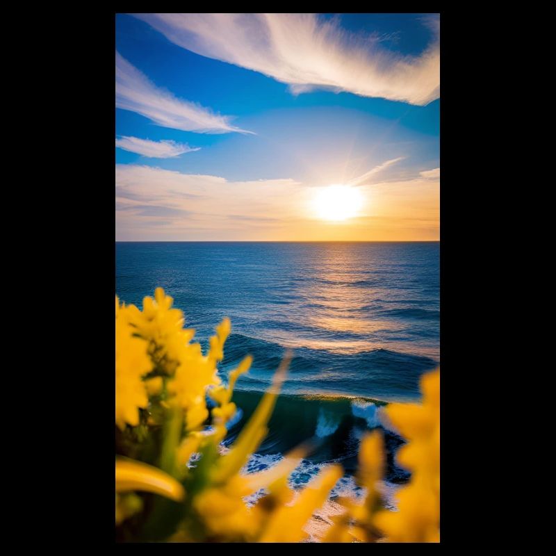 Coucher de soleil