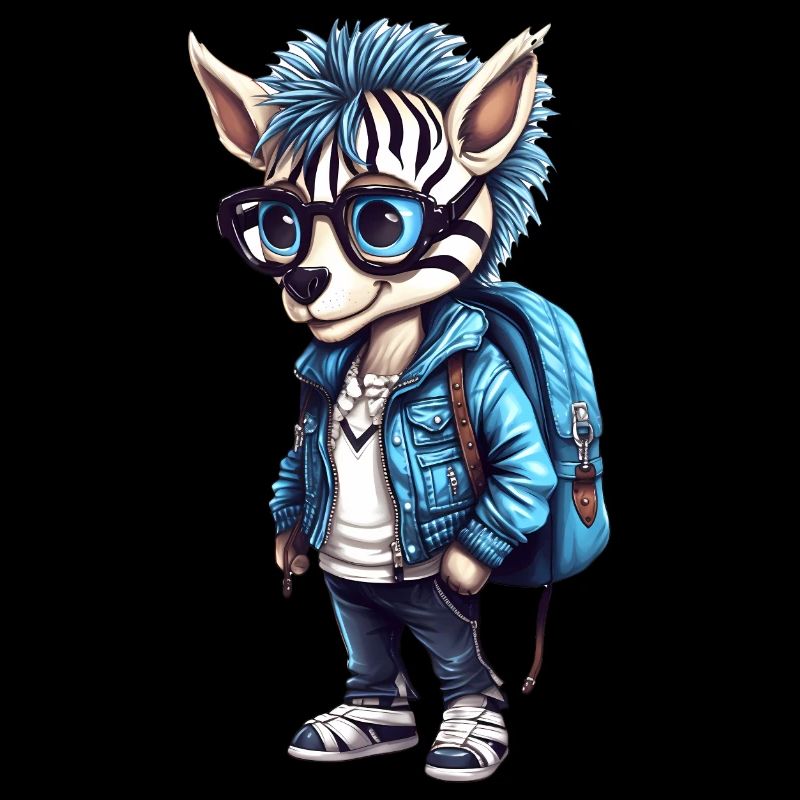 Cute Zebra Cartoon