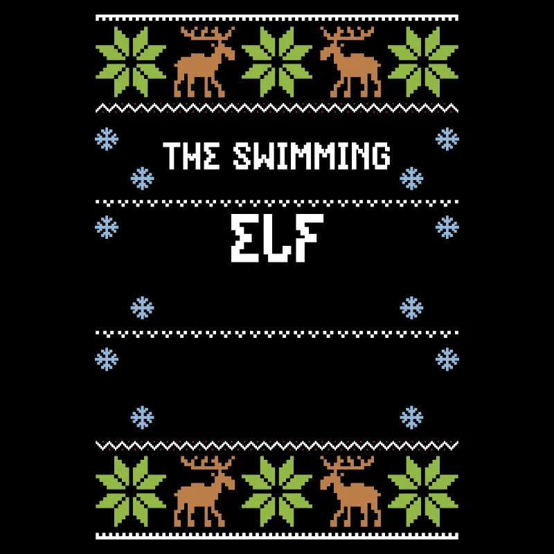 The Swimming Elf - Ugly Christmas