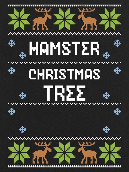 Hamster Christmas Tree