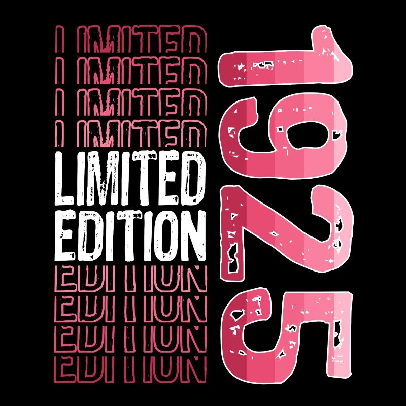 Limited Edition Since 1925 Birthday Vintage 1925