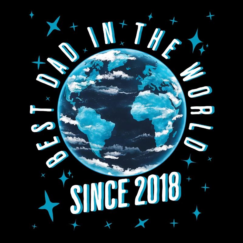 Bester Papa der Welt seit 2018 Vatertag