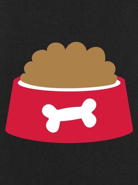 Dog dog bowl gift