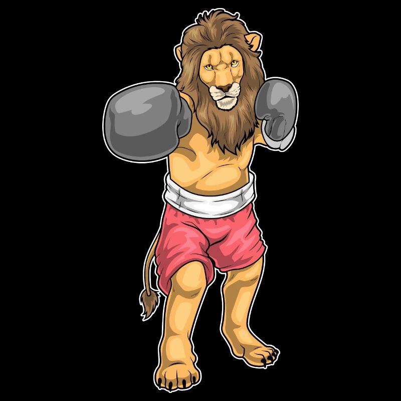 Lion Boxer Gants de Boxe Boxe