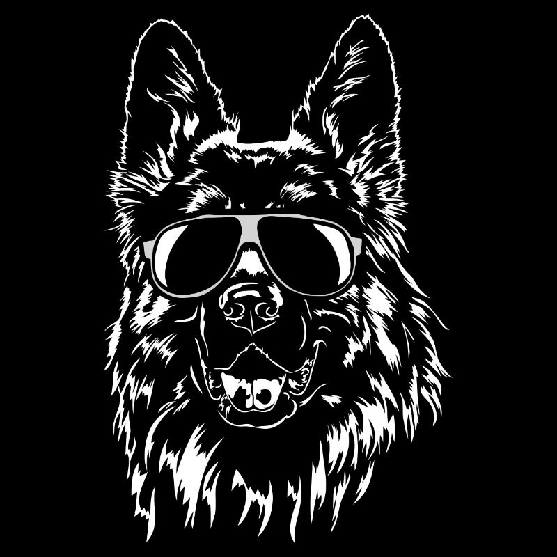 DEUTSCHER SCHÄFERHUND cool Sonnenbrille Wilsigns