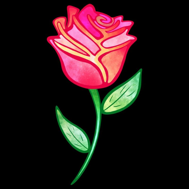 Rose nébuleuse