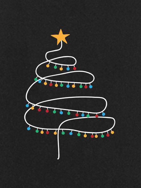 A small Christmas tree