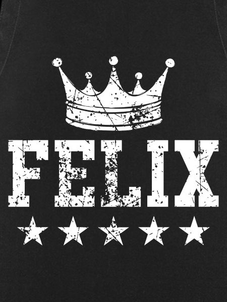 Felix with crown