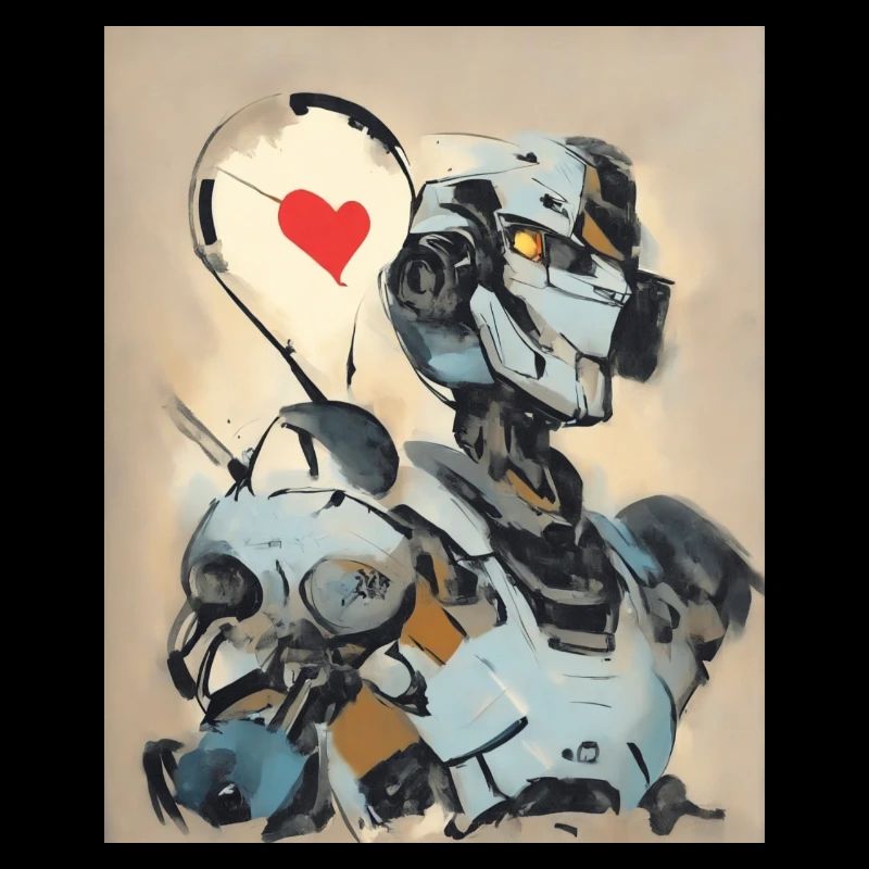 I Love Robots cooler Roboter