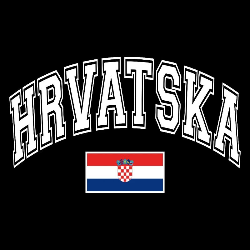Drapeau de la Croatie