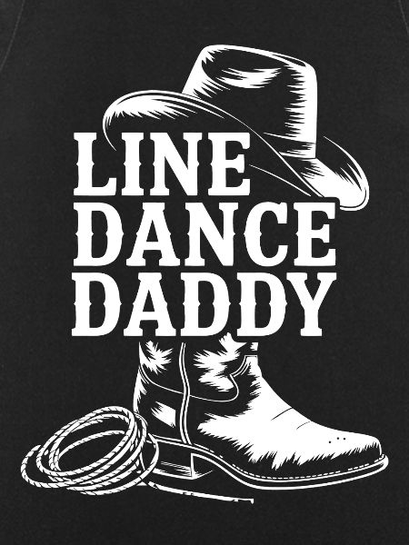 Cowboy Line Dance Daddy Motif