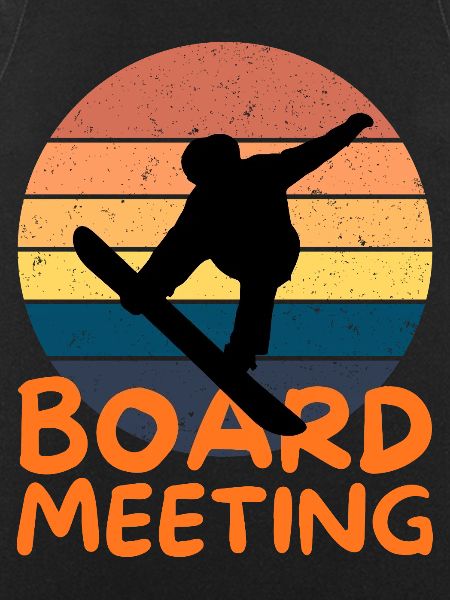 Snowboarding Board Meeting