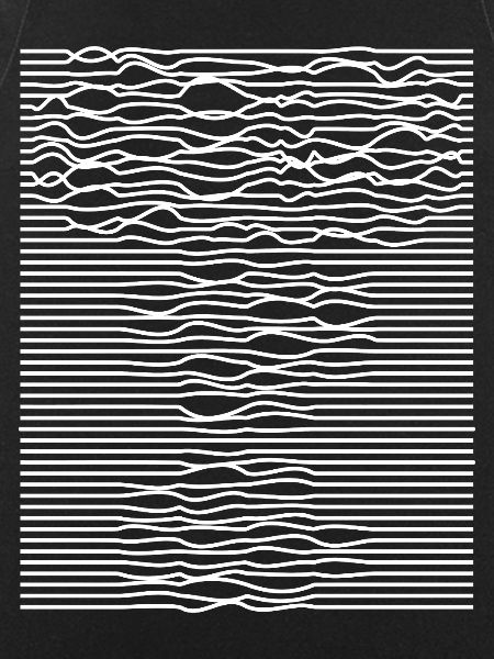 Wavy Stripes Optical Illusion