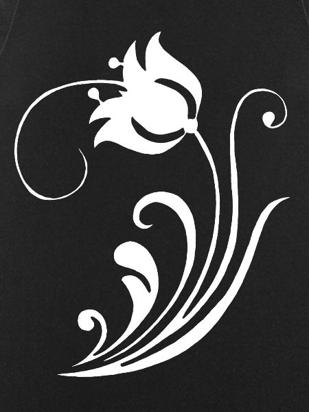 Fleur blanche étrange